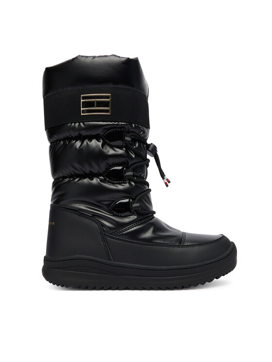 Tommy Hilfiger Апрески T3A6-34053-1474999 Черен цвят на ниска цена