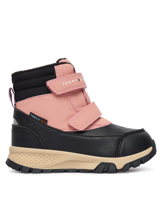 Tommy Hilfiger Апрески Velcro Bootie T1A5-34048-1592 M Черен цвят на ниска цена