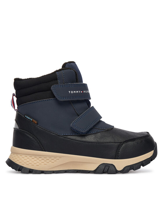 Tommy Hilfiger Апрески Velcro Bootie T1X5-34134-1592 S Черен цвят на ниска цена
