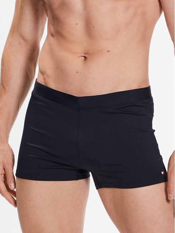 Tommy Hilfiger Бански UM0UM02752 Тъмносин цвят на ниска цена