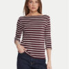 Tommy Hilfiger Блуза WW0WW40589 Бордо Regular Fit цвят на ниска цена