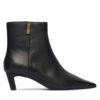 Tommy Hilfiger Боти Th Square Toe Kitten Bootie FW0FW08768 Черен цвят на ниска цена