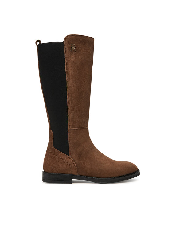 Tommy Hilfiger Ботуши T4A6-34034-1429 Кафяв цвят на ниска цена