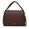 Tommy Hilfiger Дамска чанта City Leather Shoulder Bag AW0AW18152 Кафяв цвят на ниска цена