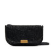 Tommy Hilfiger Дамска чанта Party Le Mini Crossover Beaded AW0AW17940 Черен цвят на ниска цена