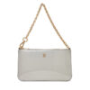 Tommy Hilfiger Дамска чанта Th Icon Chain Shoulder Pouch Met AW0AW18219 Сребрист цвят на ниска цена