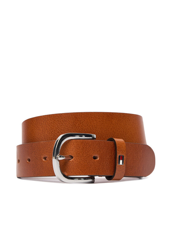 Tommy Hilfiger Дамски колан New Danny Belt WW0WW11590 Кафяв цвят на ниска цена