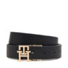 Tommy Hilfiger Дамски колан Th Modern 3.0 Rev Mono AW0AW18019 Черен цвят на ниска цена