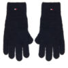 Tommy Hilfiger Дамски ръкавици Flag Fluffy AW0AW17797 Тъмносин цвят на ниска цена