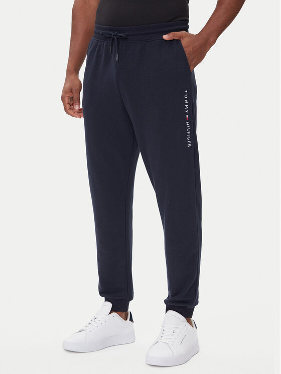 Tommy Hilfiger Долнище анцуг UM0UM03664 Тъмносин Regular Fit цвят на ниска цена