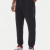 Tommy Hilfiger Долнище анцуг UM0UM03664 Черен Regular Fit цвят на ниска цена
