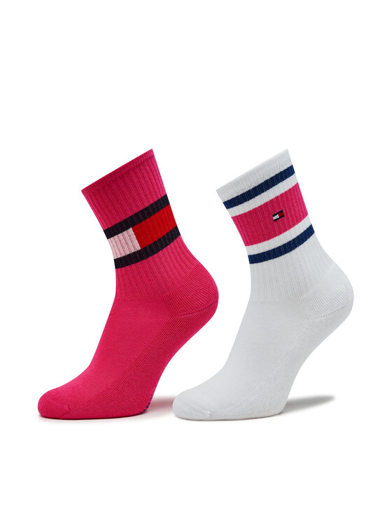 Tommy Hilfiger Дълги чорапи 394020001 Цветен цвят на ниска цена