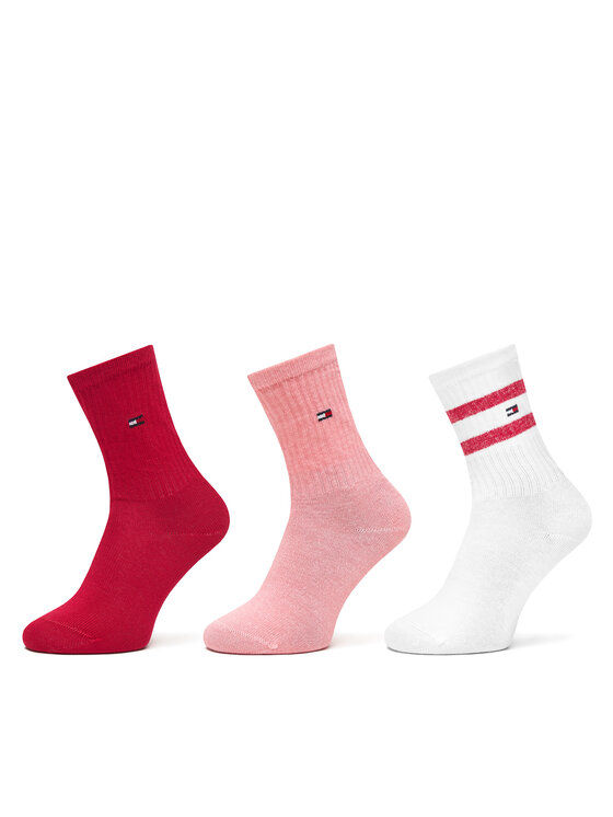 Tommy Hilfiger Дълги чорапи 701236330 Розов цвят на ниска цена