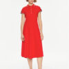 Tommy Hilfiger Ежедневна рокля WW0WW41269 Червен Regular Fit цвят на ниска цена