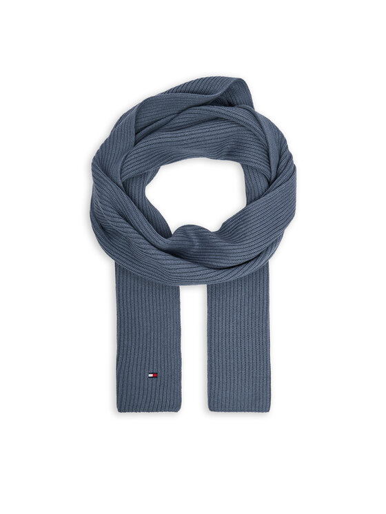 Tommy Hilfiger Зимен шал Flag AM0AM12847 Син цвят на ниска цена