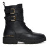 Tommy Hilfiger Зимни обувки Biker Laceup FW0FW08986 Черен цвят на ниска цена