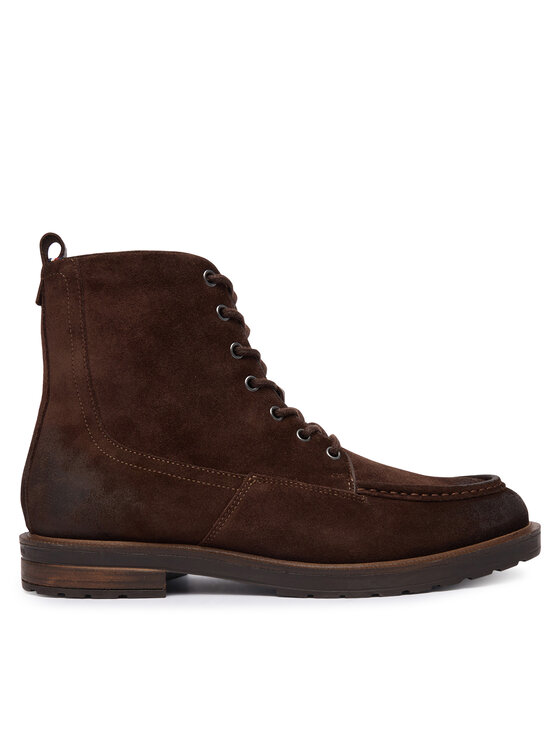 Tommy Hilfiger Зимни обувки Cleated W Moc FM0FM05599 Кафяв цвят на ниска цена