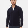 Tommy Hilfiger Кардиган MW0MW28050 Тъмносин Regular Fit цвят на ниска цена