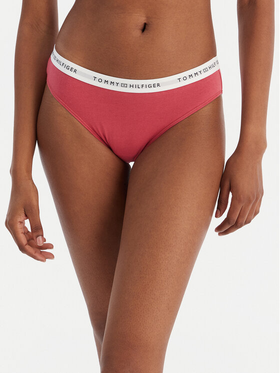 Tommy Hilfiger Класически дамски бикини UW0UW05876 Розов цвят на ниска цена