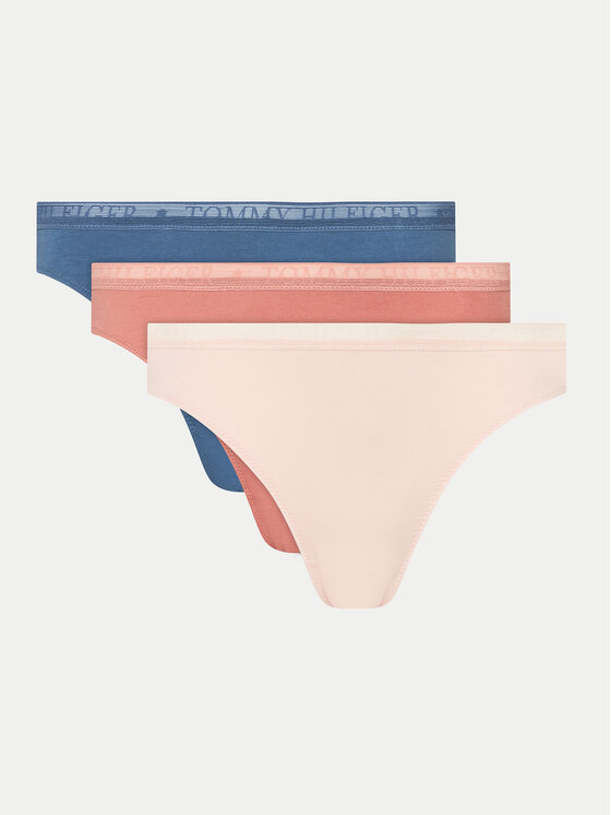 Tommy Hilfiger Комплект бикини UW0UW05184 Цветен цвят на ниска цена