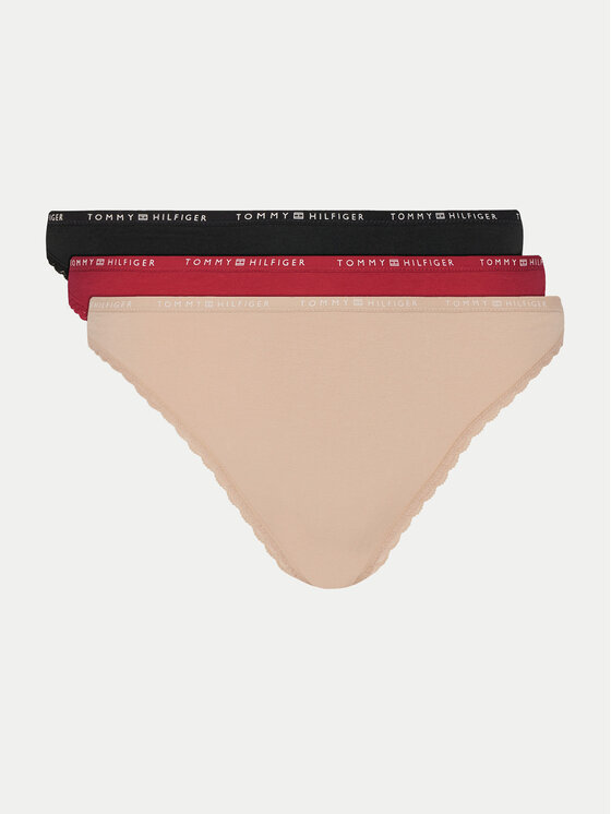 Tommy Hilfiger Комплект бикини UW0UW05953 Цветен цвят на ниска цена