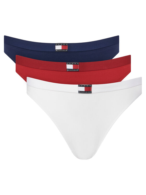 Tommy Hilfiger Комплект бикини UW0UW06141 Цветен цвят на ниска цена