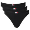 Tommy Hilfiger Комплект бикини UW0UW06141 Черен цвят на ниска цена