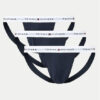 Tommy Hilfiger Комплект слипове Jock Strap UM0UM03377 Тъмносин цвят на ниска цена