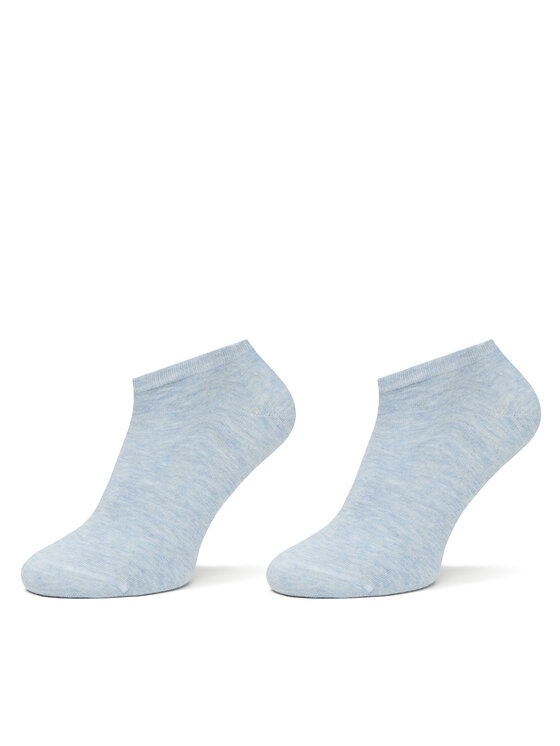 Tommy Hilfiger Къси чорапи 343024001 Син цвят на ниска цена