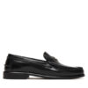 Tommy Hilfiger Мокасини Hilfiger Penny Patent Lth Loafer FM0FM05687 Тъмносин цвят на ниска цена
