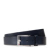 Tommy Hilfiger Мъжки колан New Aly Belt AM0AM08363 Тъмносин цвят на ниска цена