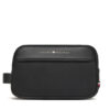 Tommy Hilfiger Несесер Th Foundation Washbag AM0AM13747 Черен цвят на ниска цена