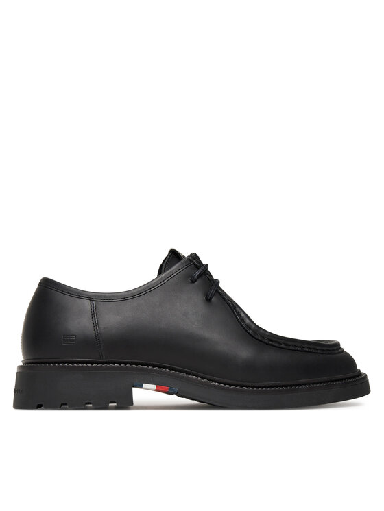 Tommy Hilfiger Обувки Comfort Lwt Moc Toe FM0FM05588 Черен цвят на ниска цена