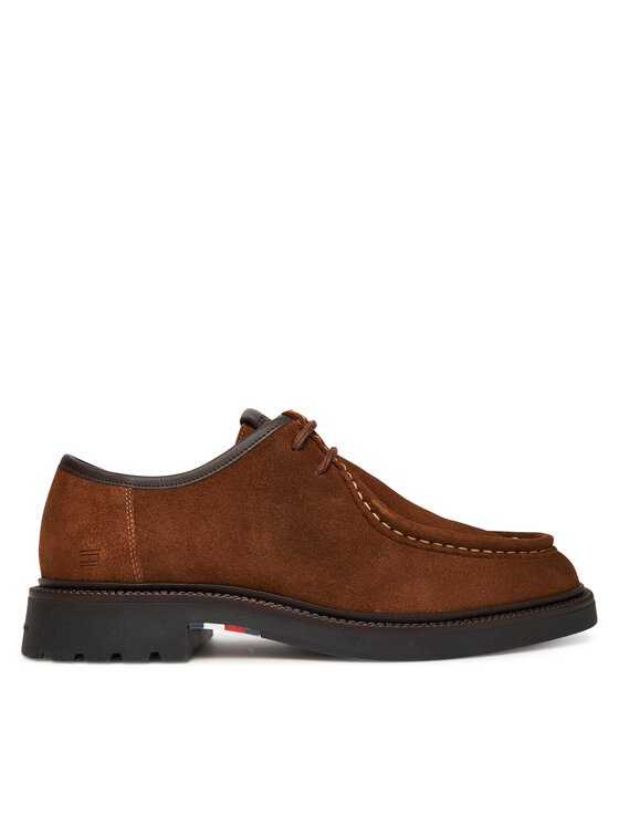 Tommy Hilfiger Обувки Comfort Lwt Moc Toe FM0FM05589 Кафяв цвят на ниска цена
