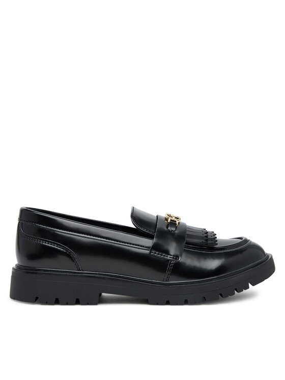 Tommy Hilfiger Обувки Low Cut Shoe T3A4-34011-1453 D Черен цвят на ниска цена