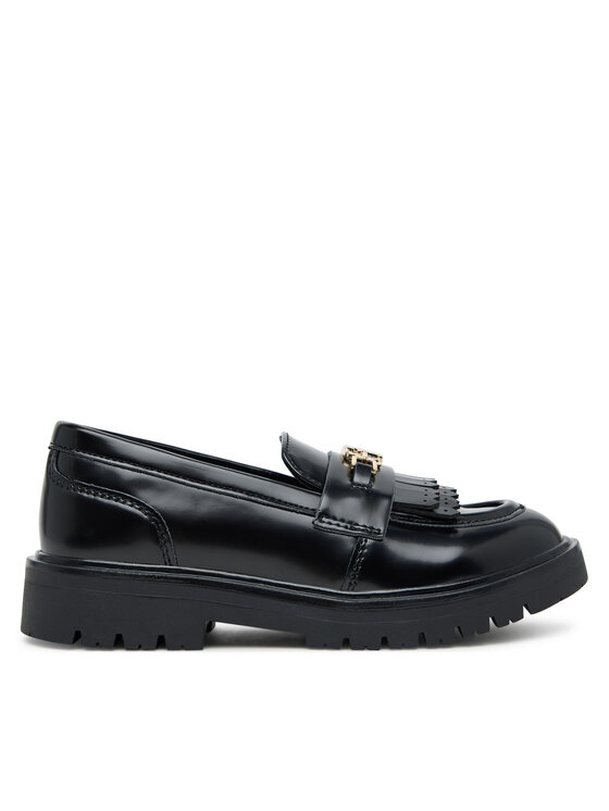 Tommy Hilfiger Обувки Low Cut Shoe T3A4-34011-1453 S Черен цвят на ниска цена