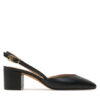 Tommy Hilfiger Обувки на ток Pump Slingback Smooth Leather FW0FW08621 Черен цвят на ниска цена