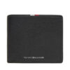 Tommy Hilfiger Портфейл Th Corp Cc Flap & Coin AM0AM13741 Черен цвят на ниска цена