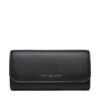 Tommy Hilfiger Портфейл Th Flag Lrg Flap AW0AW17734 Черен цвят на ниска цена