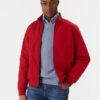 Tommy Hilfiger Преходно яке Harrington MW0MW37647 Червен Regular Fit цвят на ниска цена