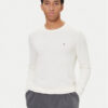 Tommy Hilfiger Пуловер Essential MW0MW36347 Екрю Regular Fit цвят на ниска цена