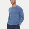 Tommy Hilfiger Пуловер Essential Ssnl MW0MW39999 Син Regular Fit цвят на ниска цена