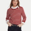 Tommy Hilfiger Пуловер WW0WW40264 Червен Regular Fit цвят на ниска цена