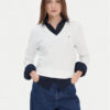 Tommy Hilfiger Пуловер WW0WW42049 Бял Regular Fit цвят на ниска цена