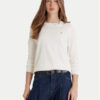 Tommy Hilfiger Пуловер WW0WW44984 Бял Regular Fit цвят на ниска цена