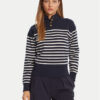 Tommy Hilfiger Пуловер WW0WW47467 Тъмносин Regular Fit цвят на ниска цена