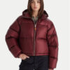Tommy Hilfiger Пухено яке WW0WW46541 Бордо Regular Fit цвят на ниска цена