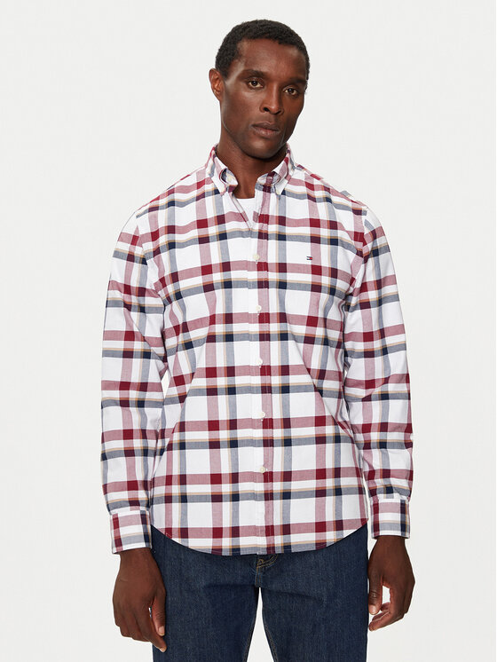 Tommy Hilfiger Риза MW0MW36818 Цветен Regular Fit цвят на ниска цена