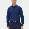Tommy Hilfiger Риза MW0MW39573 Тъмносин Slim Fit цвят на ниска цена