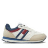 Tommy Hilfiger Сникърси Flag Low Cur Lace-Up Sneaker T3X9-33664-1269 Бял цвят на ниска цена